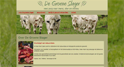 Desktop Screenshot of degroeneslager.be
